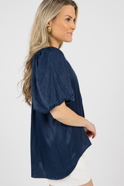 Suzie Satin Blouse, Navy - 0206-70.jpg