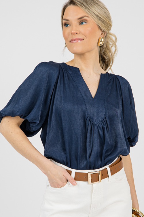 Suzie Satin Blouse, Navy - 0206-71.jpg