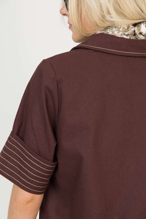 Laura Collared Top, Brown - 0206-76.jpg