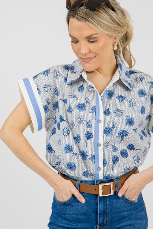 Mixed Signals Floral Shirt, Blu - 0207-35.jpg