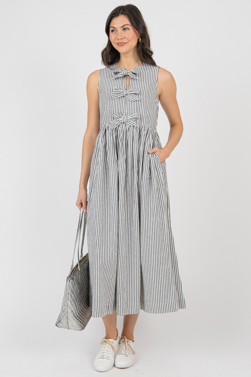 Bow Tie Stripe Maxi, Black - 0207-93h.jpg