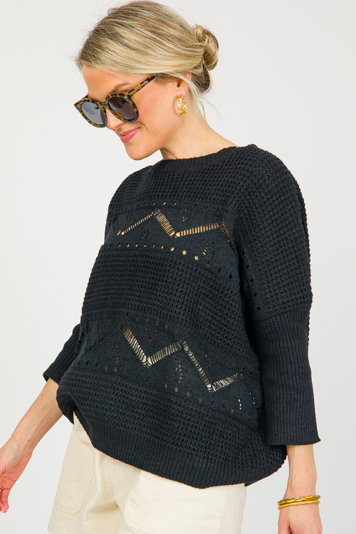 Laurie Sweater, Black