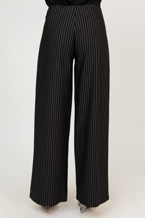 Pinstripe Stretch Pant, Black - 0209-130.jpg