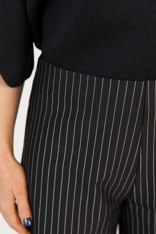 Pinstripe Stretch Pant, Black - 0209-131.jpg