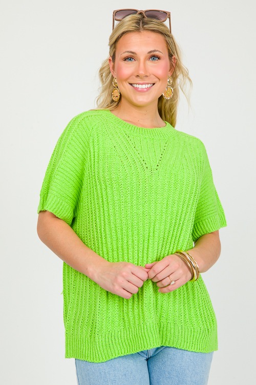 Mona Short Sleeve Sweater, N Gr - 0209-135h.jpg