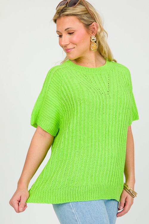 Mona Short Sleeve Sweater, N Gr - 0209-137.jpg