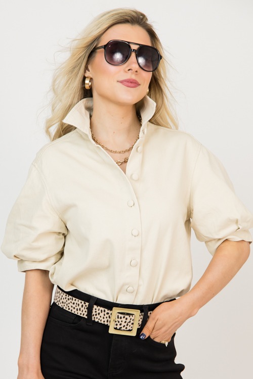 Bindi Ruched Sleeve Top, Natura - 0209-16p.jpg