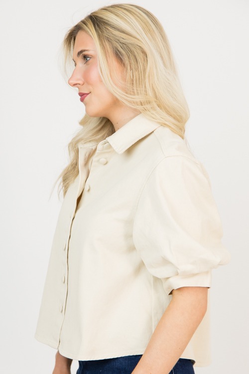 Bindi Ruched Sleeve Top, Natura - 0209-21.jpg