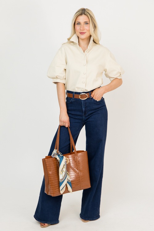 Bindi Ruched Sleeve Top, Natura - 0209-23.jpg