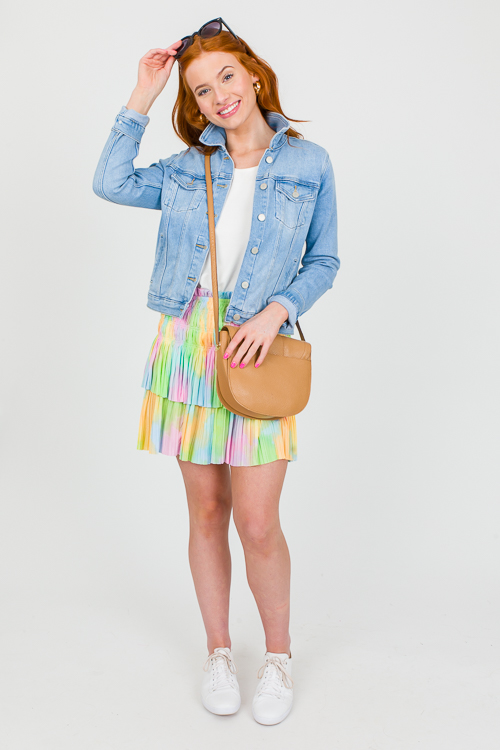 Cotton Candy Pleated Skirt