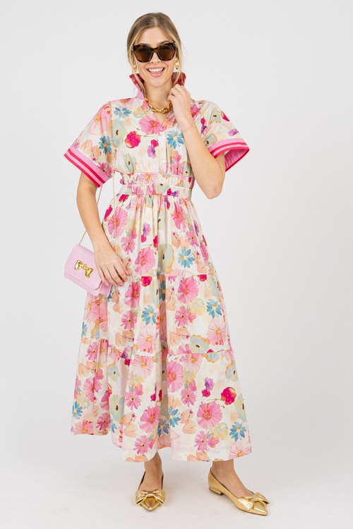 Delightful Daisies Maxi, Berry