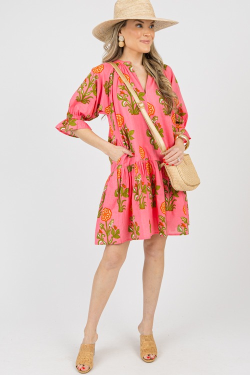 Brecklyn Floral Dress, Pink - 0210-23.jpg