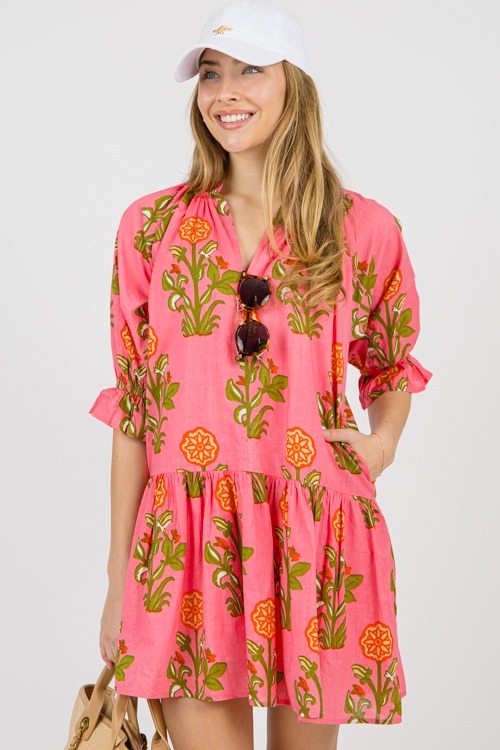 Brecklyn Floral Dress, Pink - 0210-25.jpg