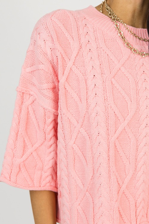 Daya Cable Sweater, Coral - 0210-37h.jpg