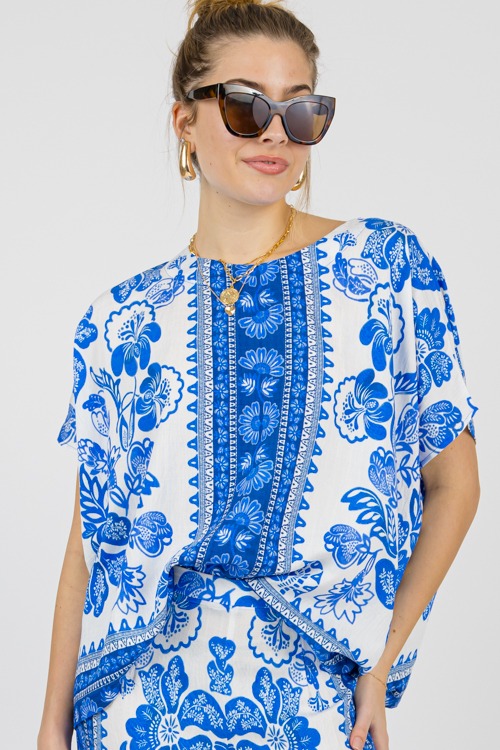 Blue Lagoon Blouse