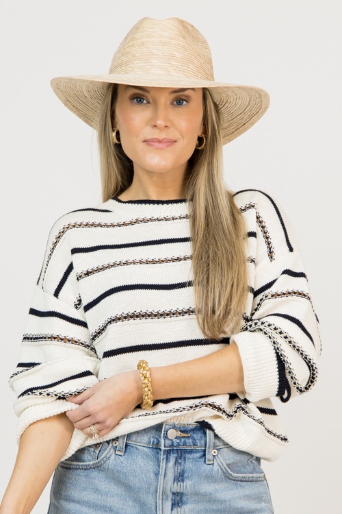 Susie Stripe Sweater, Ivory/Nav - 0211-131.jpg