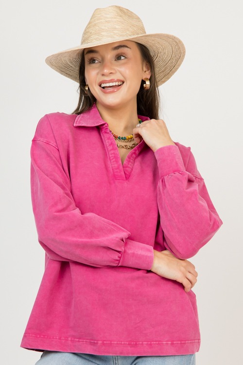 CAmille Collared Tee, Plum Pink - 0211-134.jpg