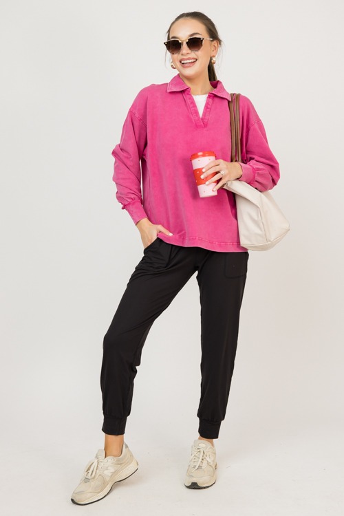CAmille Collared Tee, Plum Pink - 0211-137.jpg