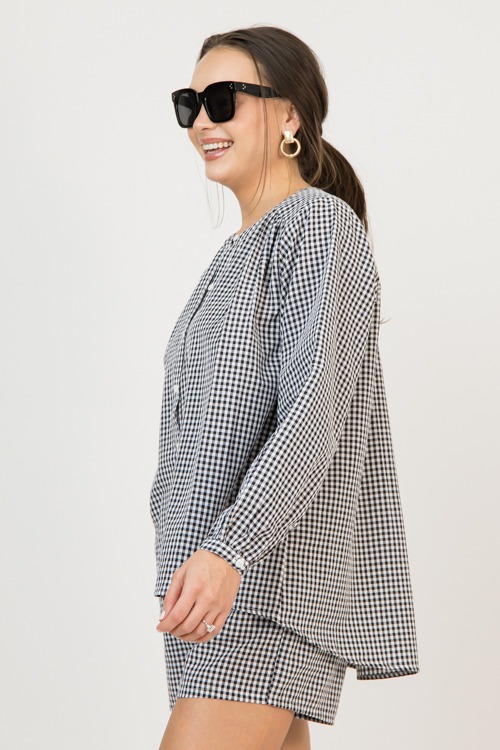 Gingham Shorts Set, Black - 0211-14.jpg