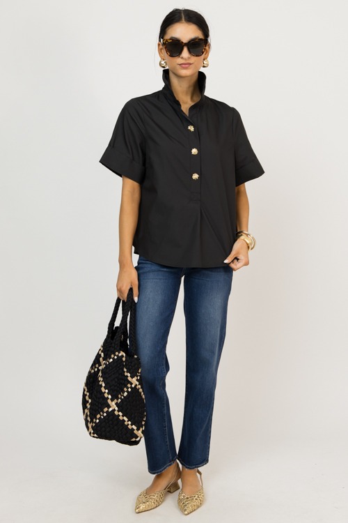 SS Collared Button Top, Black - 0211-147.jpg
