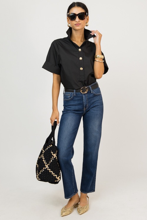 SS Collared Button Top, Black - 0211-153.jpg
