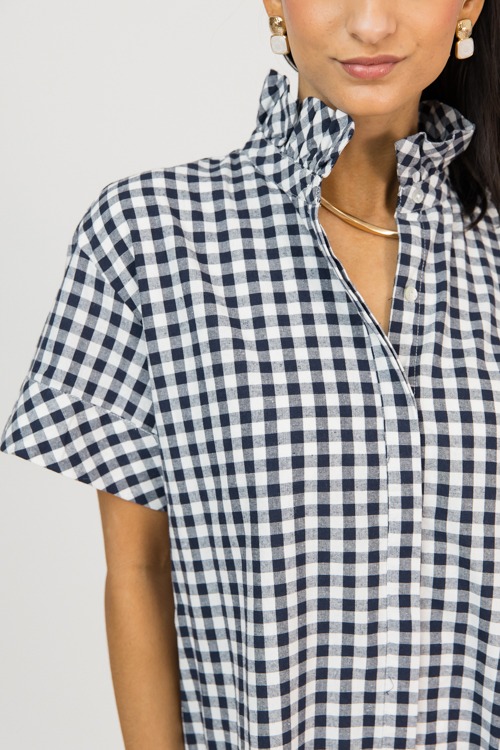 Belted Gingham Maxi, Navy - 0211-30.jpg