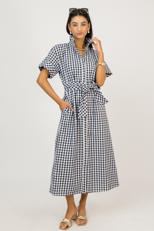Belted Gingham Maxi, Navy - 0211-33.jpg