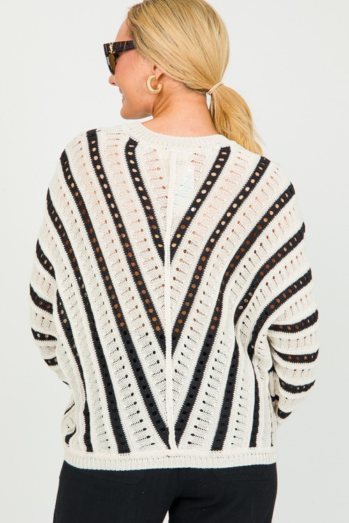 Sloped Stripe Sweater, Ivory - 0212-110.jpg