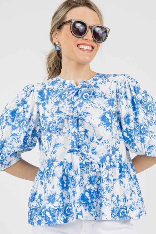 Blue Floral Tie Top - 0212-4.jpg