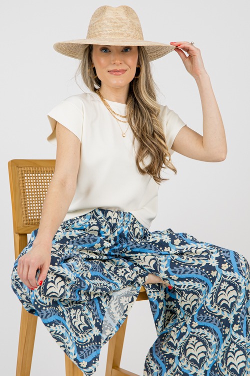 Printed Palazzo Pants, Navy - 0212-48.jpg