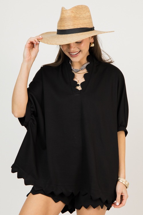 Scallop Shorts Set, Black - 0212-50.jpg