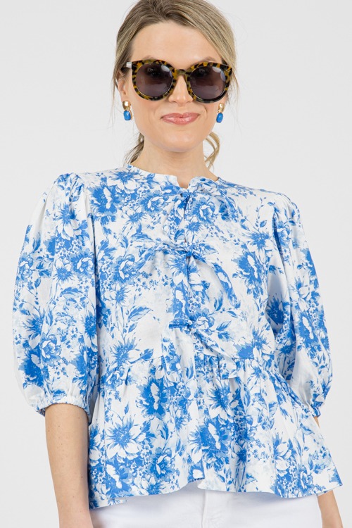 Blue Floral Tie Top - 0212-6.jpg