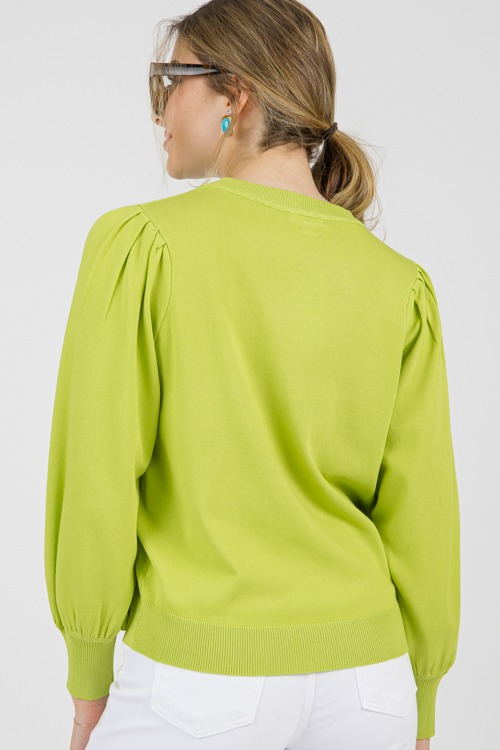 Balloon Sleeve Sweater, Lime - 0212-94.jpg