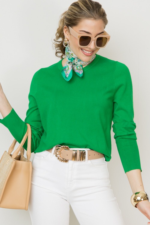 Simply Elevated Sweater, Green - 0213-209.jpg