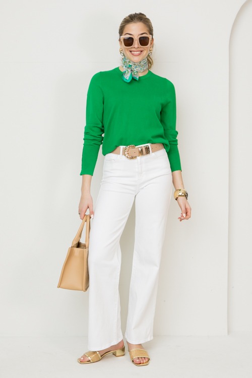 Simply Elevated Sweater, Green - 0213-213.jpg