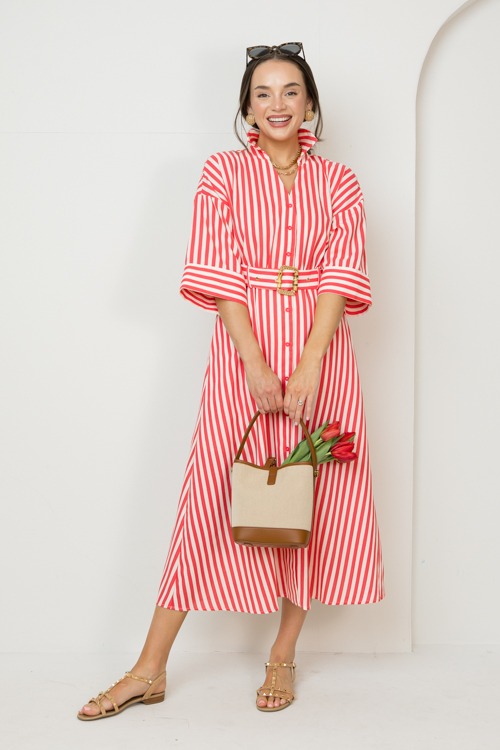 Belted Stripe Maxi, Red - 0213-246h.jpg