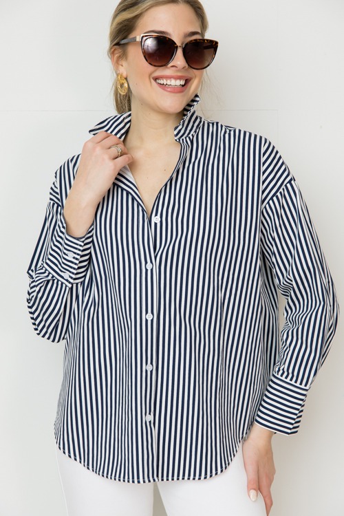 Cabana Stripes Button Up, Navy - 0213-273.jpg