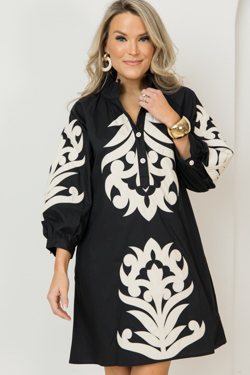 Ella Embroidery Dress, Black - 0213-49p.jpg