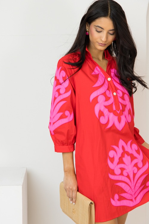 Ella Embroidery Dress, Red - 0213-76.jpg