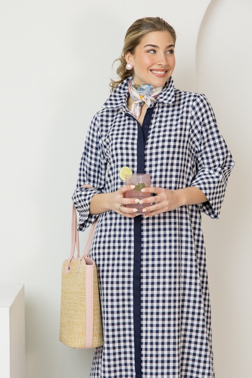 Gingham Collared Maxi, Navy - 0213-83.jpg