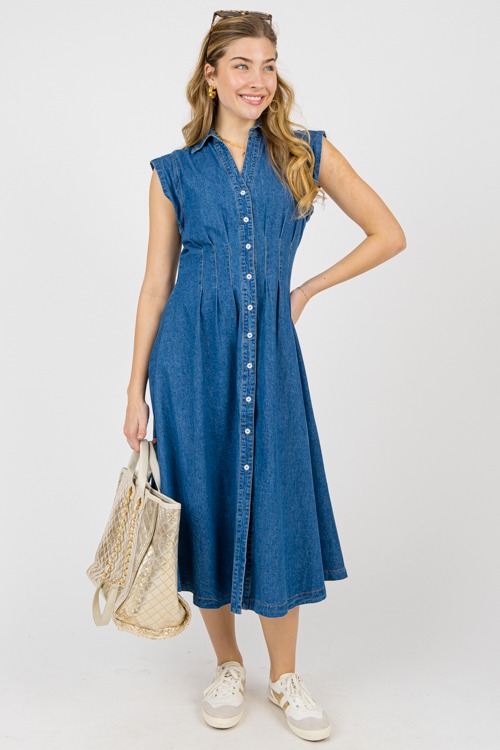 Sadie Denim Maxi