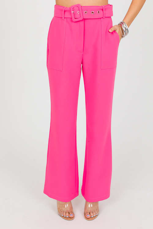 Flamingo Belted Trousers