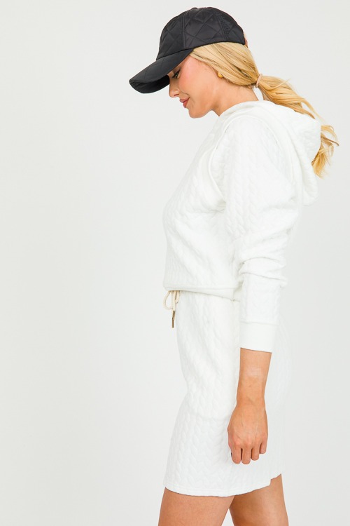 Braided Texture Skirt Set, White - 0214-130.jpg