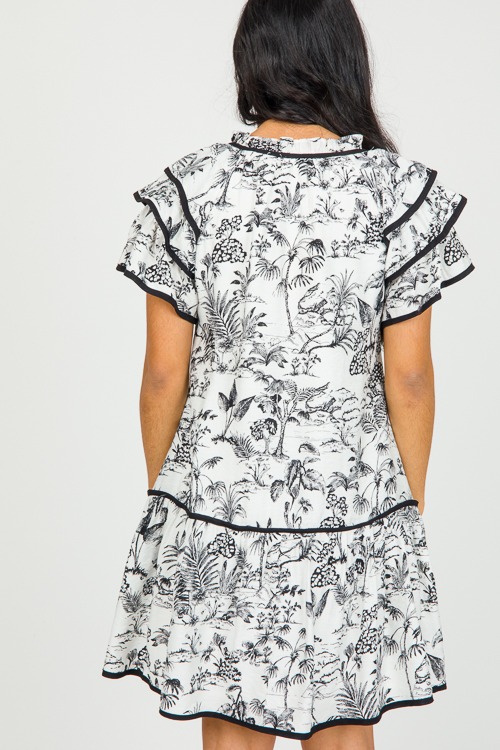 Toile Ruffle Dress, Black - 0214-16-Edit.jpg