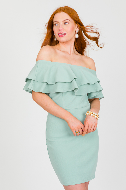 Next To You Dress, Seafoam