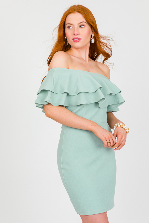 Next To You Dress, Seafoam