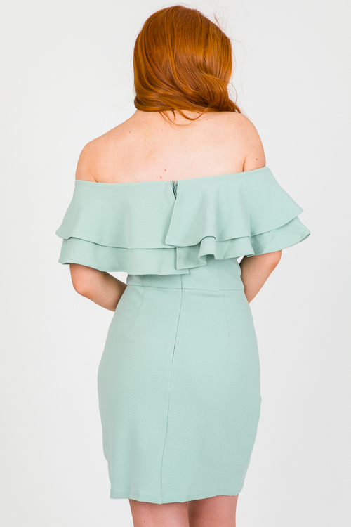 Next To You Dress, Seafoam