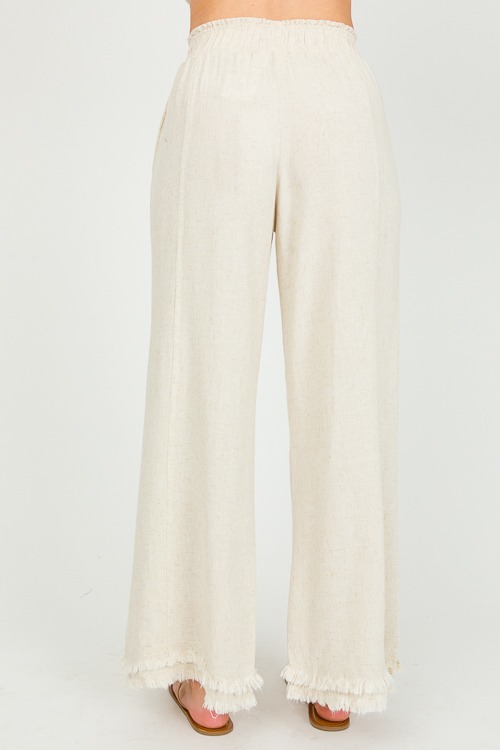 Double Fray Linen Pants, Oatmea - 0215-77.jpg