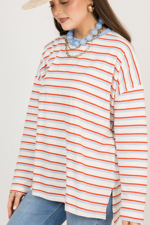 Oversized Stripe Top, Poppy/Sky - 0216-15h.jpg