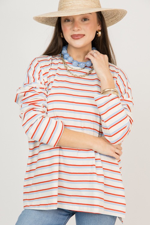 Oversized Stripe Top, Poppy/Sky - 0216-17.jpg